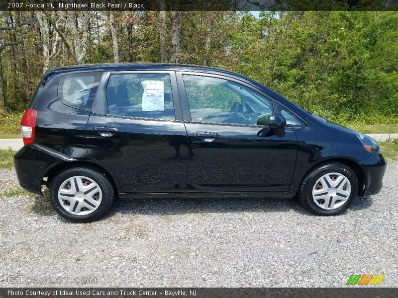 Nighthawk Black Pearl / Black 2007 Honda Fit