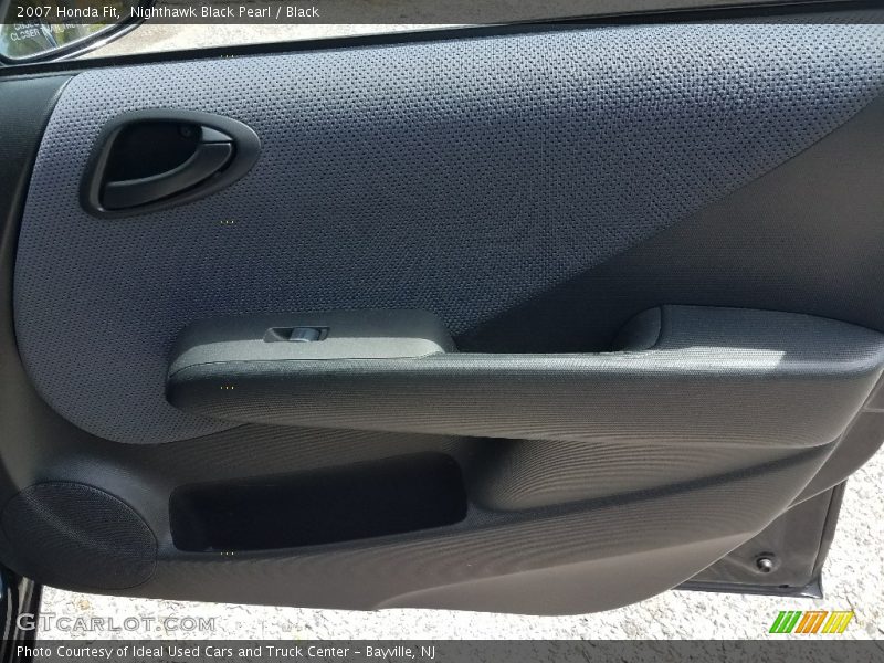 Nighthawk Black Pearl / Black 2007 Honda Fit