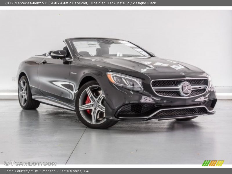 Front 3/4 View of 2017 S 63 AMG 4Matic Cabriolet