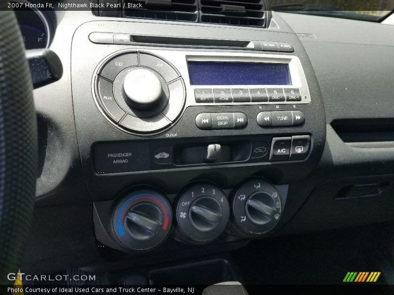 Nighthawk Black Pearl / Black 2007 Honda Fit