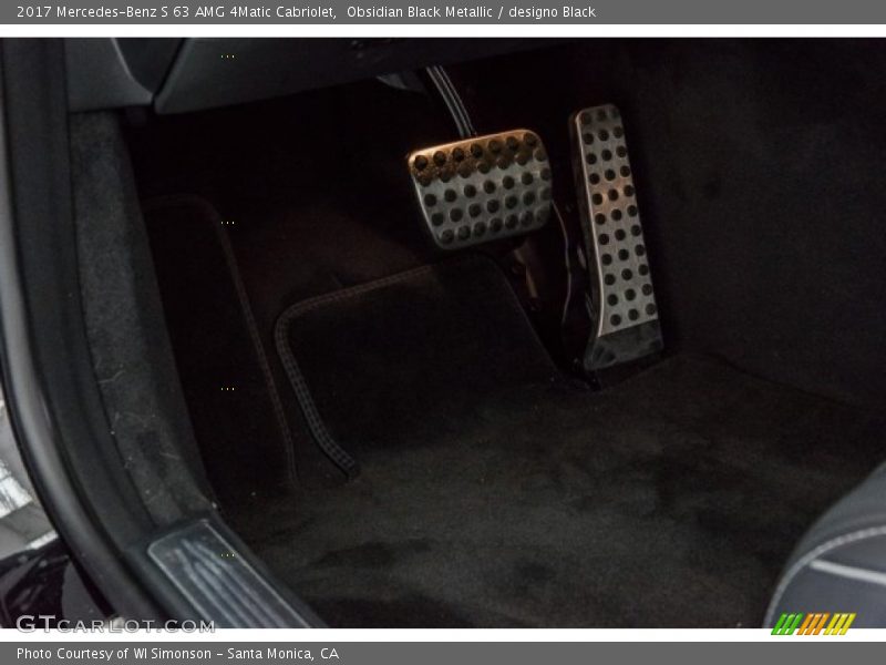 Obsidian Black Metallic / designo Black 2017 Mercedes-Benz S 63 AMG 4Matic Cabriolet