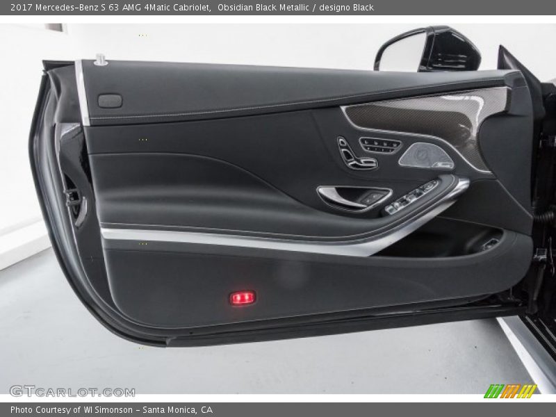 Door Panel of 2017 S 63 AMG 4Matic Cabriolet