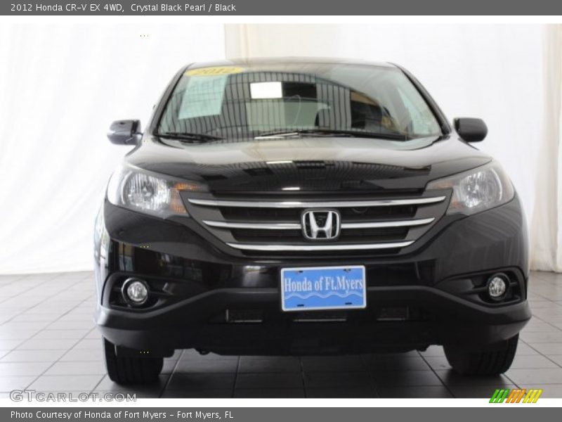 Crystal Black Pearl / Black 2012 Honda CR-V EX 4WD
