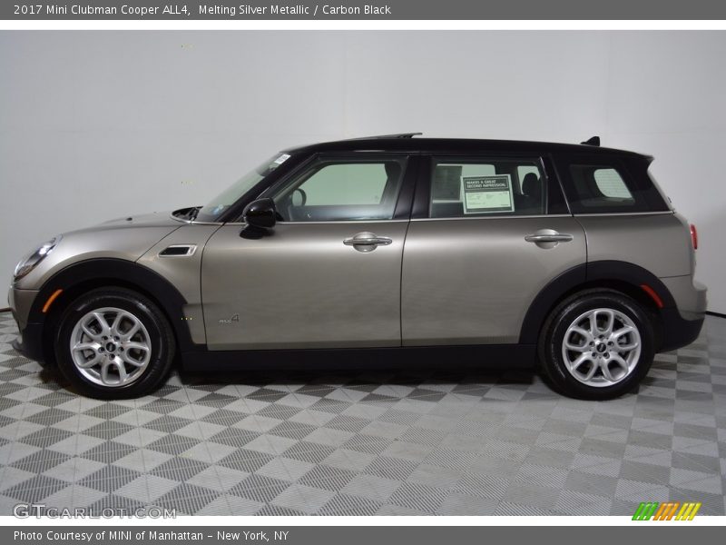 Melting Silver Metallic / Carbon Black 2017 Mini Clubman Cooper ALL4