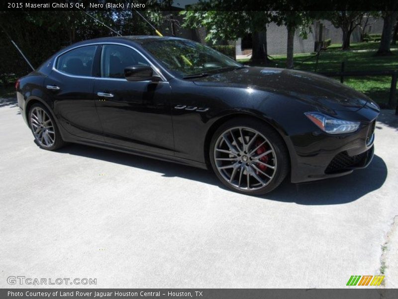 Nero (Black) / Nero 2015 Maserati Ghibli S Q4