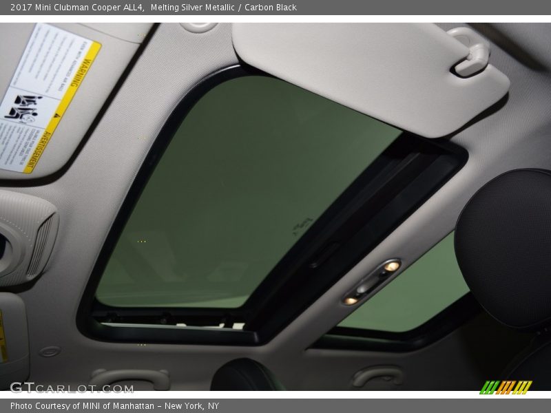 Melting Silver Metallic / Carbon Black 2017 Mini Clubman Cooper ALL4