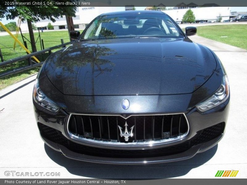 Nero (Black) / Nero 2015 Maserati Ghibli S Q4