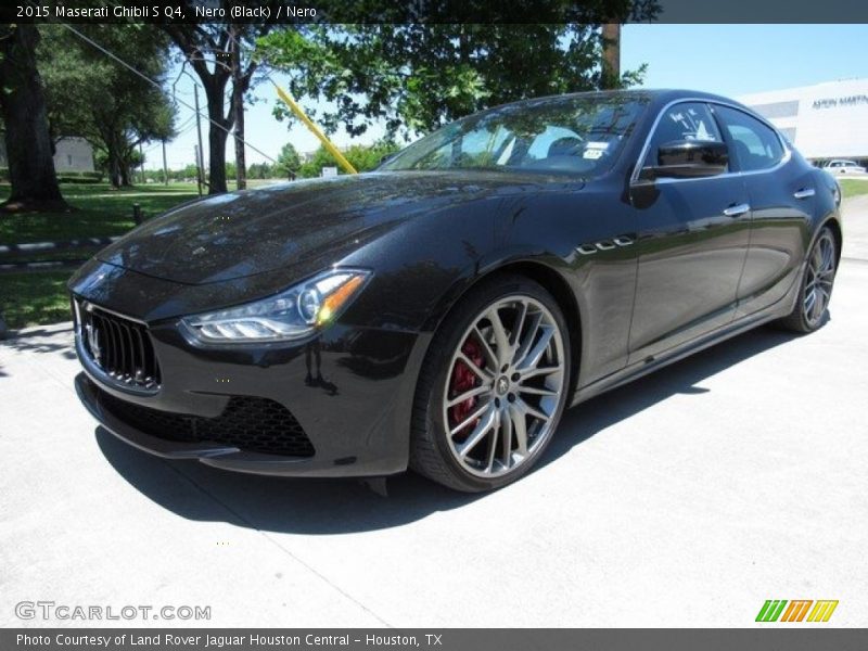 Nero (Black) / Nero 2015 Maserati Ghibli S Q4