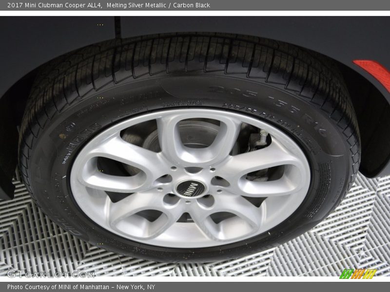 Melting Silver Metallic / Carbon Black 2017 Mini Clubman Cooper ALL4
