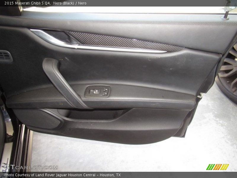 Nero (Black) / Nero 2015 Maserati Ghibli S Q4