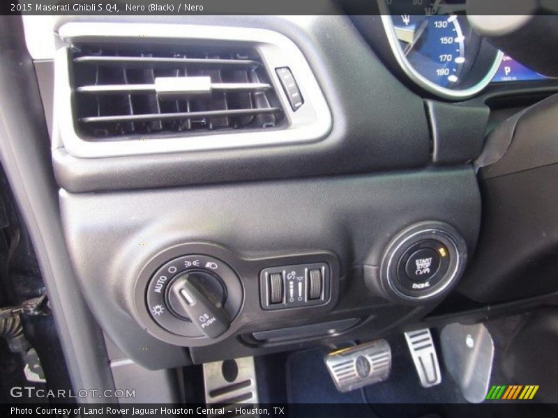 Nero (Black) / Nero 2015 Maserati Ghibli S Q4