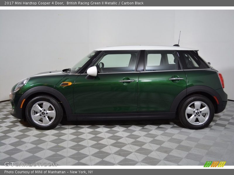 British Racing Green II Metallic / Carbon Black 2017 Mini Hardtop Cooper 4 Door