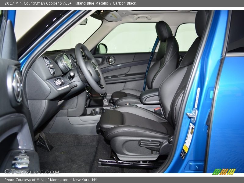 Island Blue Metallic / Carbon Black 2017 Mini Countryman Cooper S ALL4