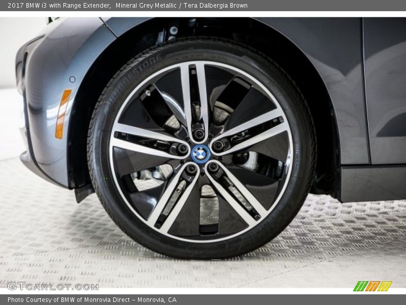 Mineral Grey Metallic / Tera Dalbergia Brown 2017 BMW i3 with Range Extender