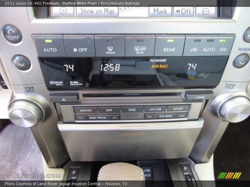 Starfire White Pearl / Ecru/Auburn Bubinga 2011 Lexus GX 460 Premium