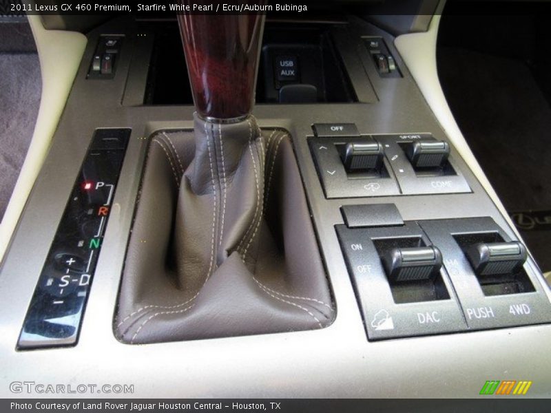 Starfire White Pearl / Ecru/Auburn Bubinga 2011 Lexus GX 460 Premium