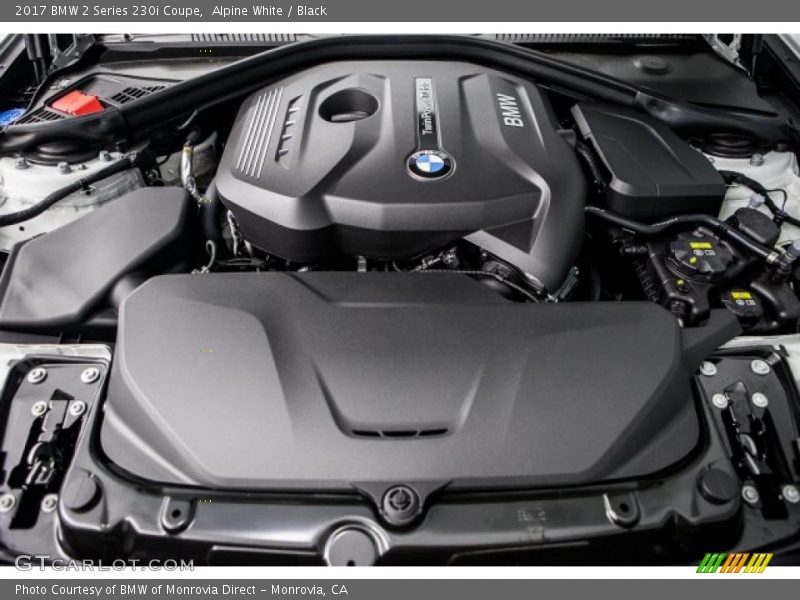  2017 2 Series 230i Coupe Engine - 2.0 Liter DI TwinPower Turbocharged DOHC 16-Valve VVT 4 Cylinder