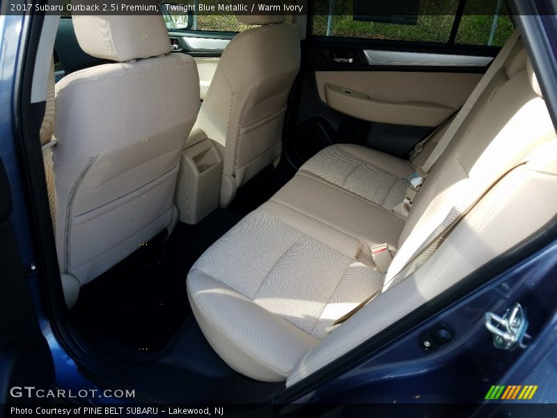 Twilight Blue Metallic / Warm Ivory 2017 Subaru Outback 2.5i Premium