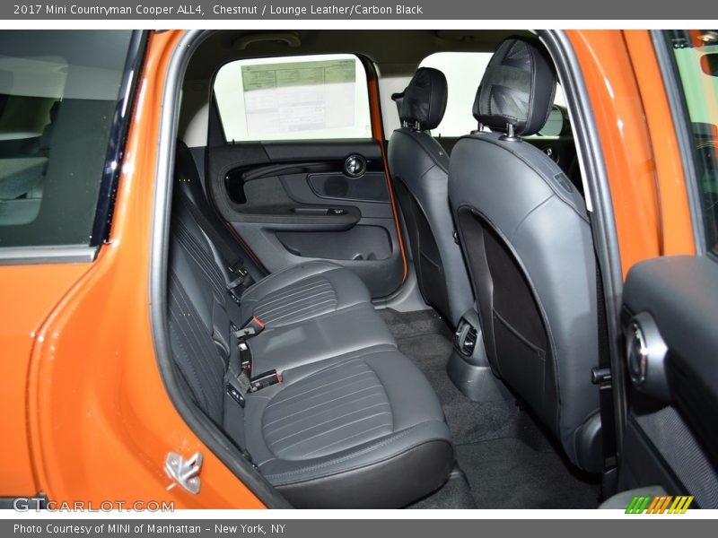 Rear Seat of 2017 Countryman Cooper ALL4