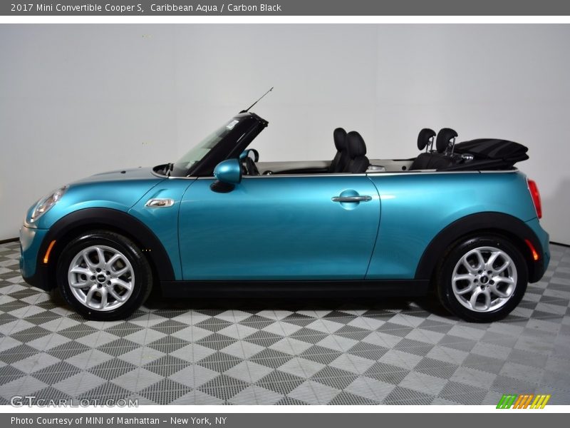  2017 Convertible Cooper S Caribbean Aqua