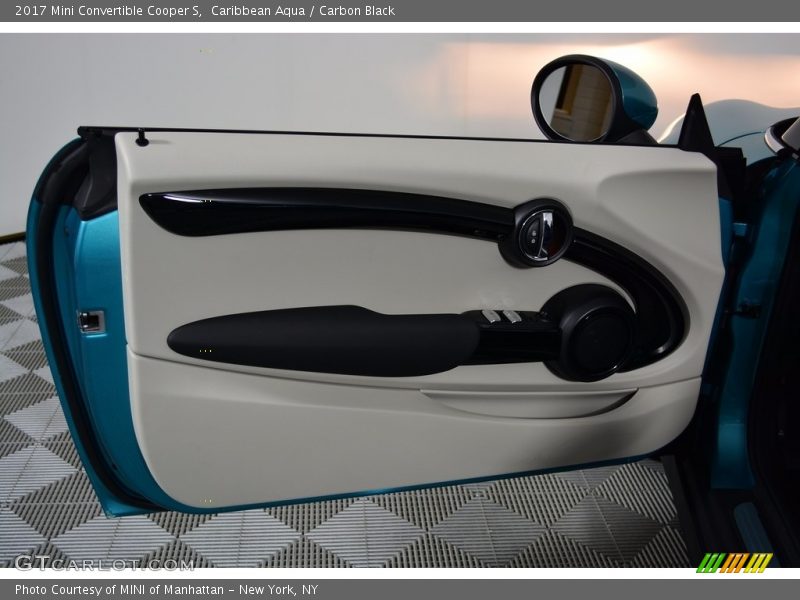 Caribbean Aqua / Carbon Black 2017 Mini Convertible Cooper S