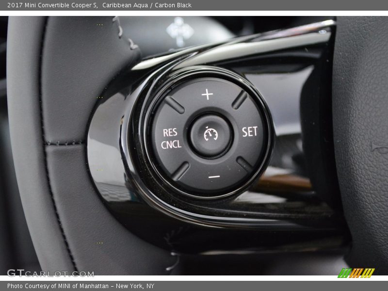 Caribbean Aqua / Carbon Black 2017 Mini Convertible Cooper S