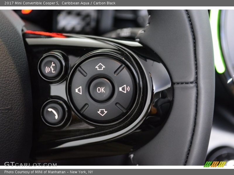Caribbean Aqua / Carbon Black 2017 Mini Convertible Cooper S