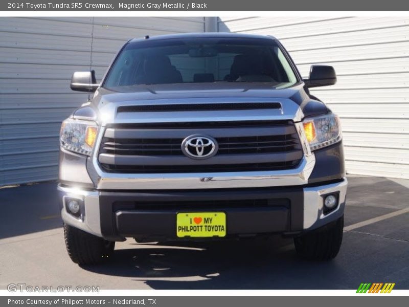 Magnetic Gray Metallic / Black 2014 Toyota Tundra SR5 Crewmax
