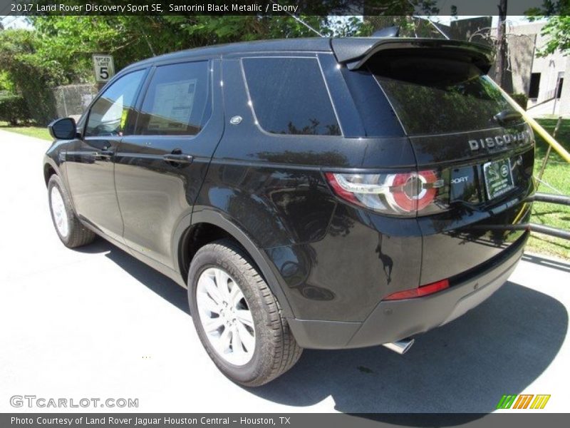 Santorini Black Metallic / Ebony 2017 Land Rover Discovery Sport SE
