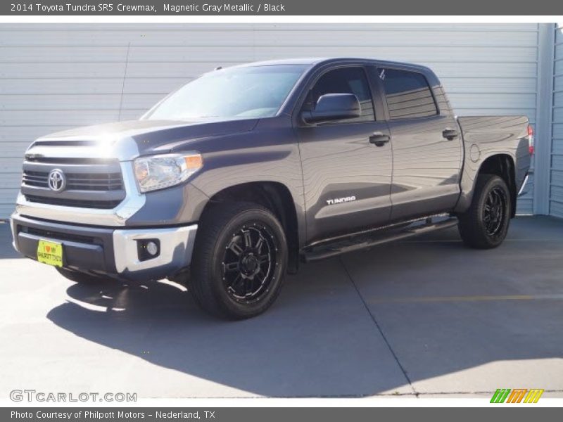 Magnetic Gray Metallic / Black 2014 Toyota Tundra SR5 Crewmax