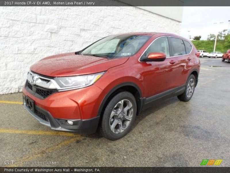 Front 3/4 View of 2017 CR-V EX AWD