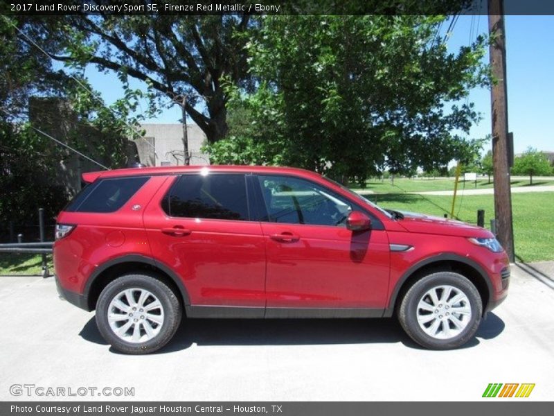 Firenze Red Metallic / Ebony 2017 Land Rover Discovery Sport SE