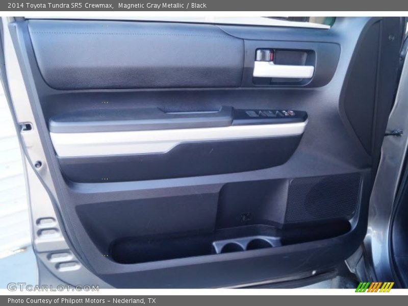 Magnetic Gray Metallic / Black 2014 Toyota Tundra SR5 Crewmax