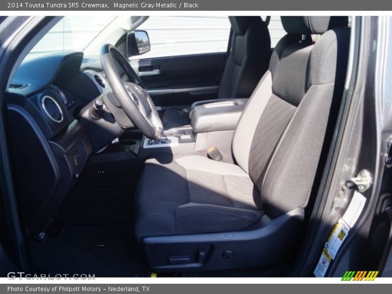 Magnetic Gray Metallic / Black 2014 Toyota Tundra SR5 Crewmax