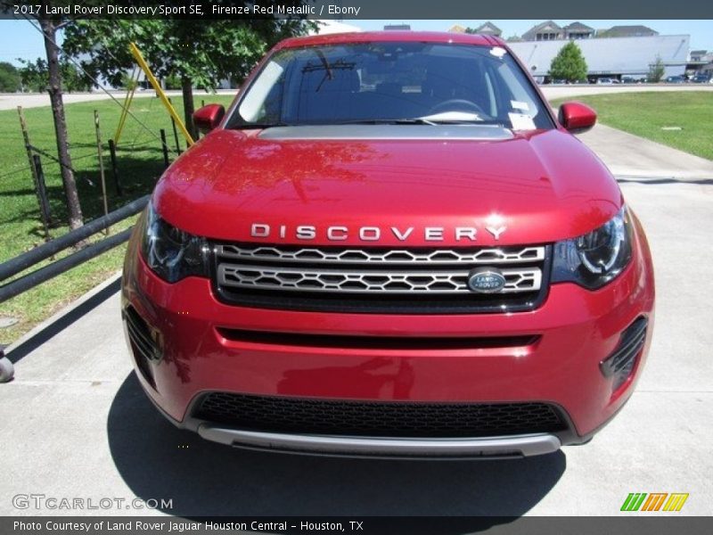 Firenze Red Metallic / Ebony 2017 Land Rover Discovery Sport SE