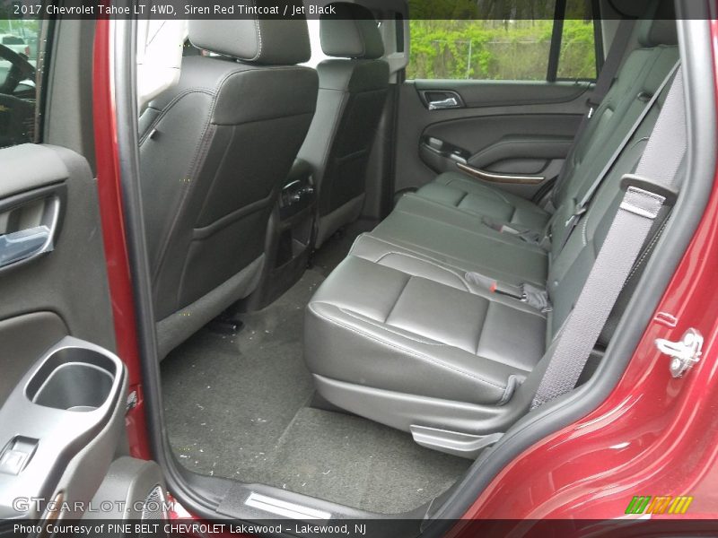 Siren Red Tintcoat / Jet Black 2017 Chevrolet Tahoe LT 4WD