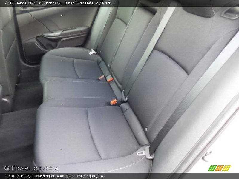 Lunar Silver Metallic / Black 2017 Honda Civic EX Hatchback