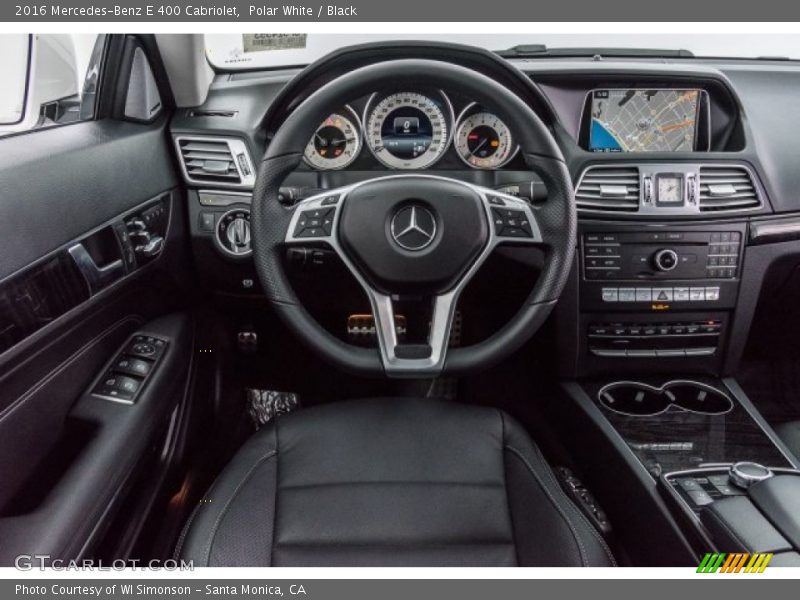 Polar White / Black 2016 Mercedes-Benz E 400 Cabriolet