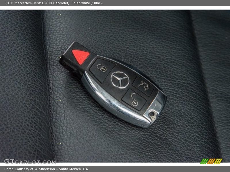 Polar White / Black 2016 Mercedes-Benz E 400 Cabriolet