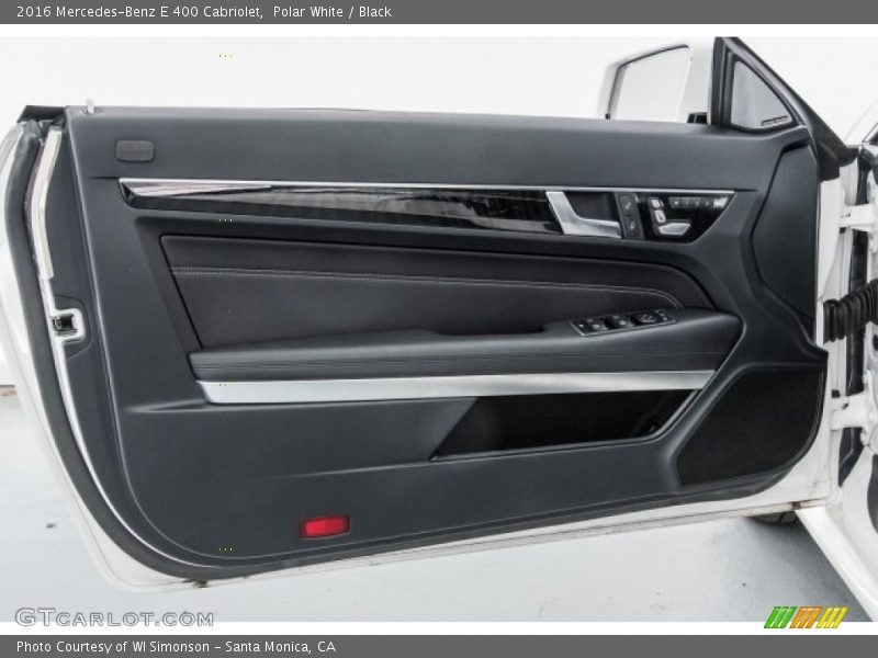 Polar White / Black 2016 Mercedes-Benz E 400 Cabriolet
