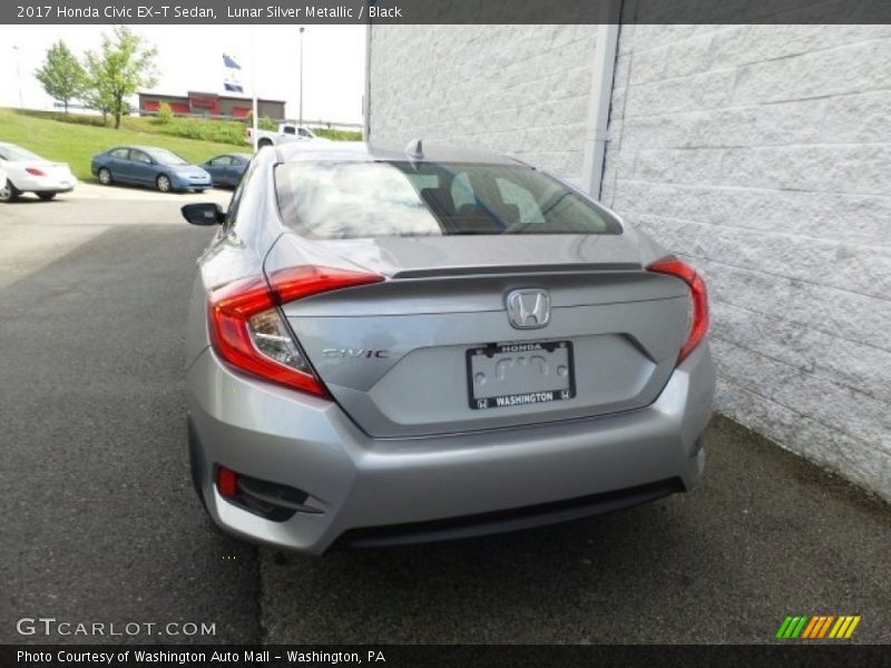 Lunar Silver Metallic / Black 2017 Honda Civic EX-T Sedan
