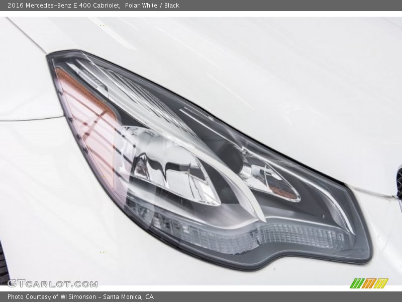 Polar White / Black 2016 Mercedes-Benz E 400 Cabriolet