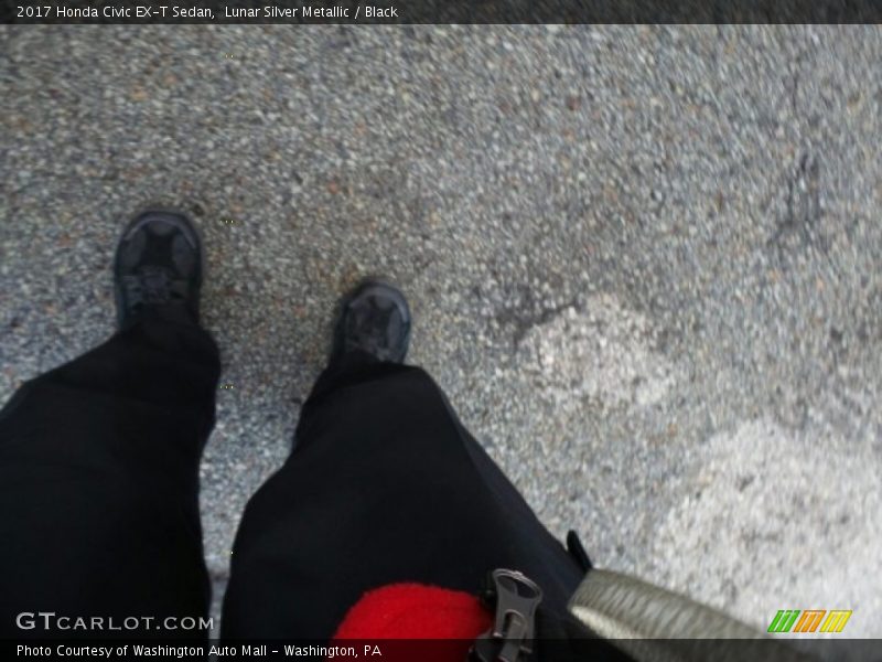 Lunar Silver Metallic / Black 2017 Honda Civic EX-T Sedan
