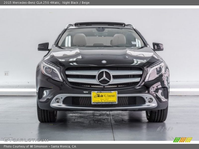 Night Black / Beige 2015 Mercedes-Benz GLA 250 4Matic