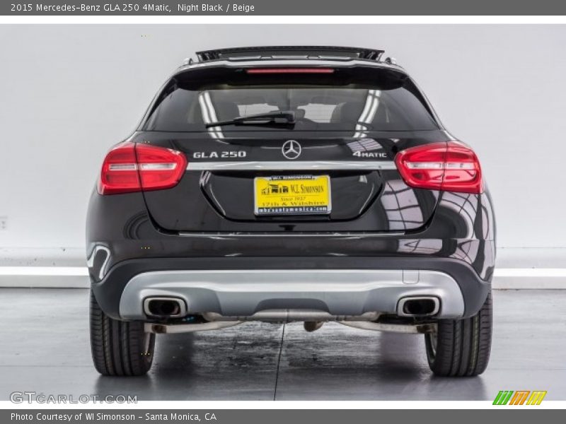 Night Black / Beige 2015 Mercedes-Benz GLA 250 4Matic