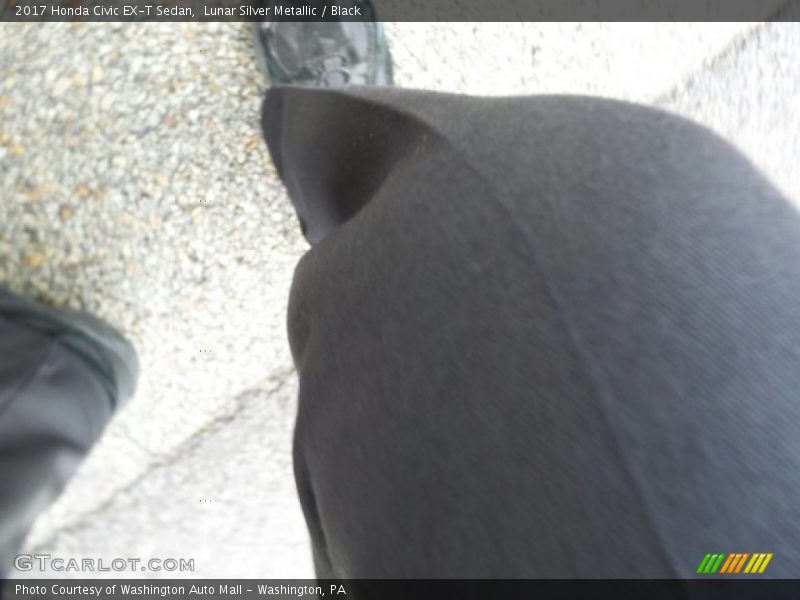 Lunar Silver Metallic / Black 2017 Honda Civic EX-T Sedan