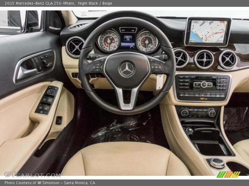 Night Black / Beige 2015 Mercedes-Benz GLA 250 4Matic
