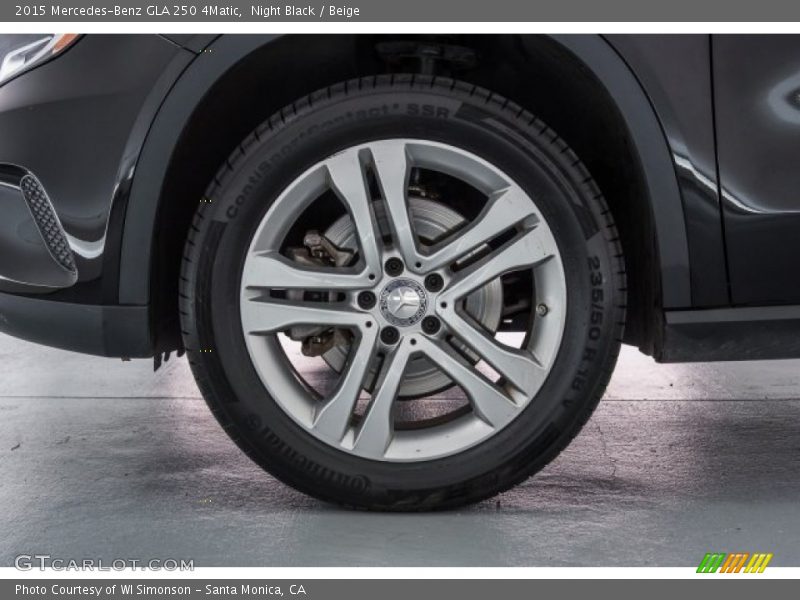 Night Black / Beige 2015 Mercedes-Benz GLA 250 4Matic