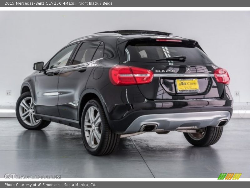Night Black / Beige 2015 Mercedes-Benz GLA 250 4Matic