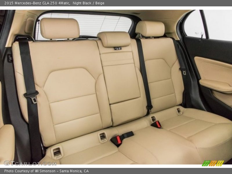 Night Black / Beige 2015 Mercedes-Benz GLA 250 4Matic